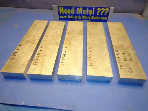 6061 T6 Aluminum Plate 1&#034; Thick 5 piece Combo Pack !! ---&gt; FREE SHIPPING !!