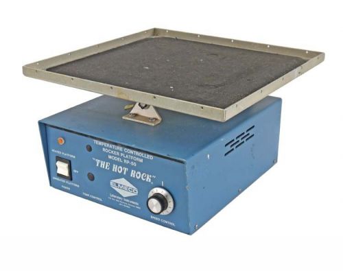 Elmeco RP-50 12&#034;x12&#034; Laboratory Hot Rock Temperature Controlled Rocker Platform