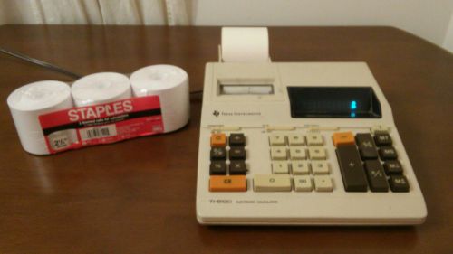 Vintage Texas Instruments TI-5130 Electronic Printing Calculator