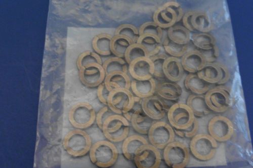 7/16 inch qty 50 grade 8 split lockwashers 50 pieces  lock washers plated yd for sale
