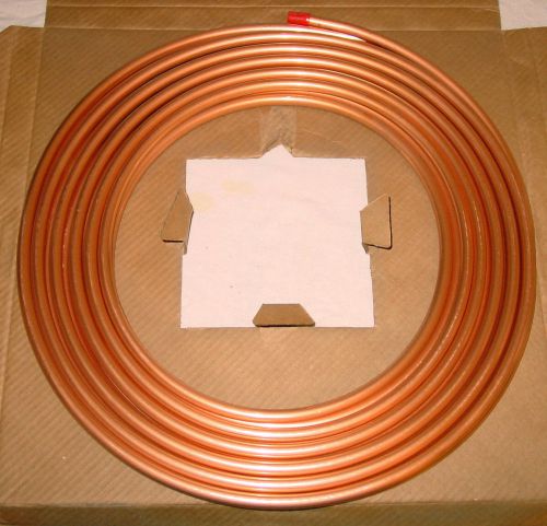 WIELAND Soft Copper Refrigeration Tubing - 1/2&#034; x 50ft - Made in USA