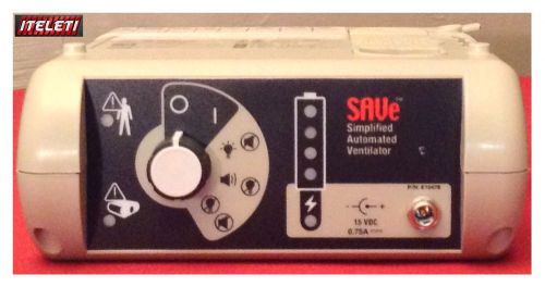 Automedx save simplified automated ventilator 600x10 w/hard case for sale