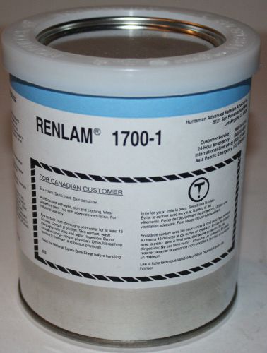 1 Quart Huntsman RenLam 1700-1 Epoxy Resin Unfilled Laminating System &amp; Adhesive