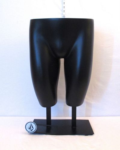 MENS SHORTS Trunk UNDERWEAR Bottom Mannequin Half Torso Display FORM BLACK