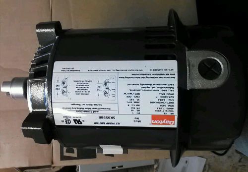 Dayton jet pump motor for sale