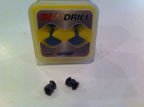 ISCAR .437 ChamDrill Inserts 2pc Pack **NEW**