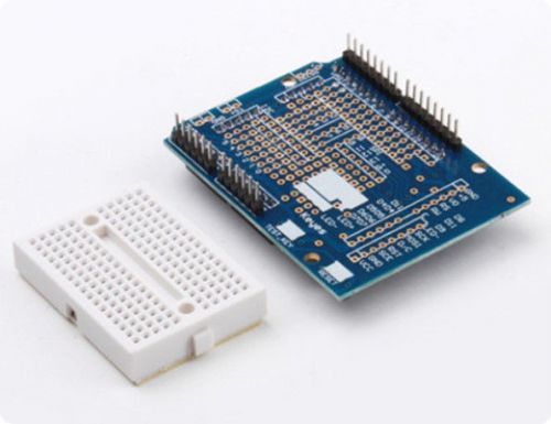Arduino Prototyping Prototype Shield ProtoShield With Mini Breadboard