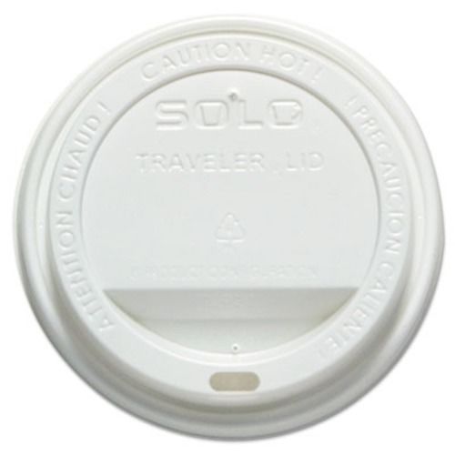 CASE OF 250 SOLO OFTL16-0007 BARE 12/16oz TRAVELER CONTAINER RAISED LIDS
