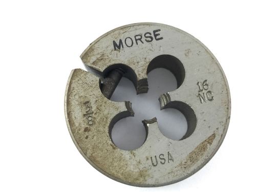 DIE threading-die tool machine metal lathe  MORSE 3/8 16 NC