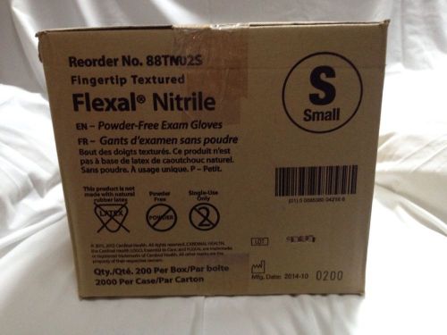 Cardinal Health Flexal Nitile Powder Free Exam Glove Small 88T02S