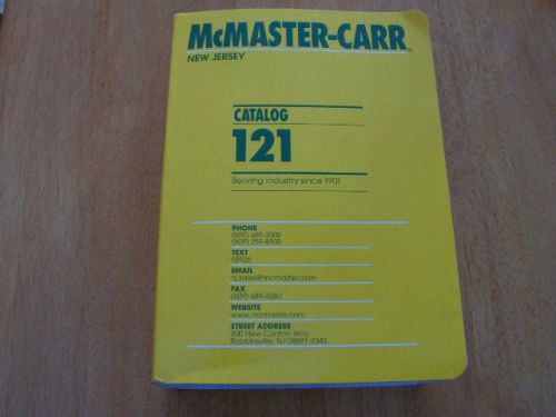 New 2015  #121  McMaster-Carr  New Jersey  Edition  Catalog