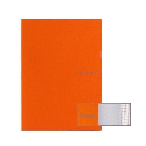 Ecoqua Dot Notebook 5.8X8.25 Orange