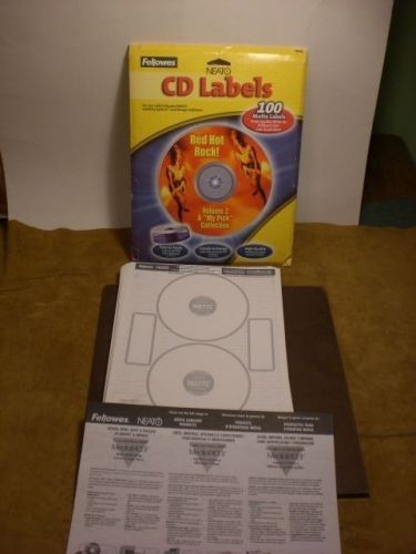 CD DVD Labels Neato Compatible Gloss 100 Qty.