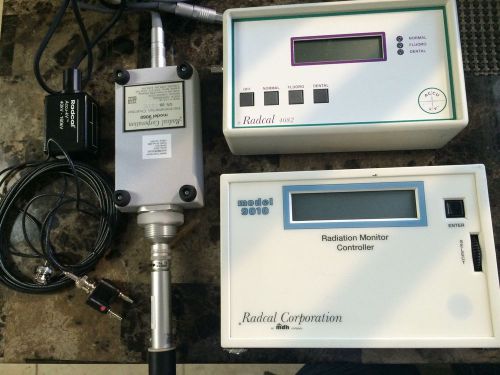 Radiation Monitor Radcal Corporation Model 9010-9060 And 4082 See Pictures  Work