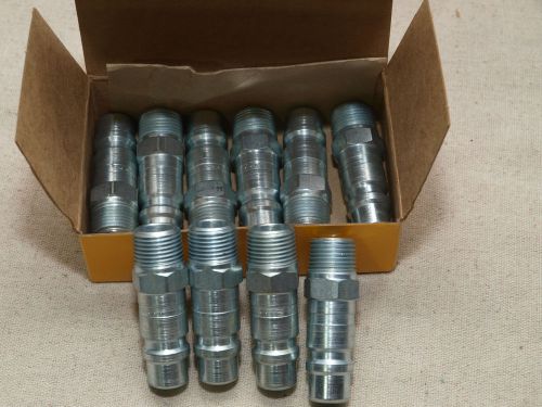 Parker h0f quick coupling non-valved male industrial interchange nipples-10- new for sale