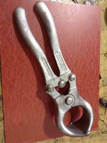Vtg j. sklar mfg co medical instrument tool large steel clamps pliers 13.5&#034; long for sale
