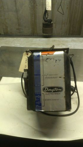 Dayton electric winch 115 volt ac for sale