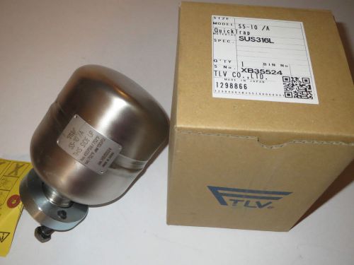 Tlv steam trap  s5-10  quick trap  float   316l stainless steel    new  nib for sale