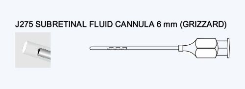 J257c infusion cannula 20g/6.0mm ophthalmic microsurgical cannulae for sale