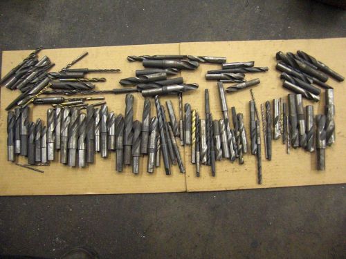 1 LOT OF DRILLS RANGE FROM .130-1.00 (USED)