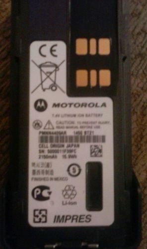 Motorola 7.4v lithium ion battery