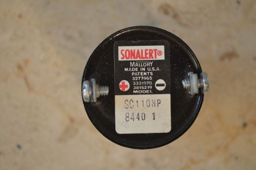 Mallory Sonalert SC110NP Signaling Device Alarm