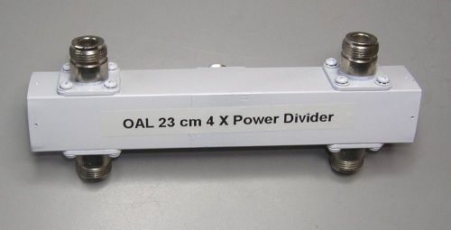 1296MHz 23cm Power Divider - 4 port
