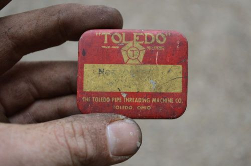 Vintage NOS Pipe Dies Toledo 3/8&#034;