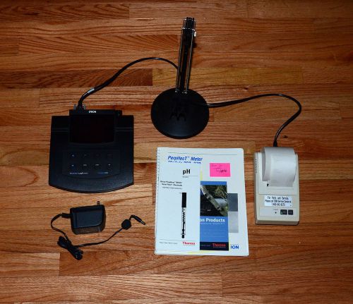 Thermo Orion PerpHecT LogR Meter Model 370 with Power Supply, Printer &amp; Manual