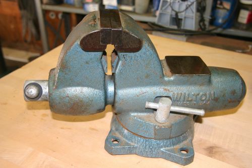 WILTON Combination VISE, C0, 3 1/2&#039; JAWS, PIPE JAWS,  IN EXCELLENT CONDITION