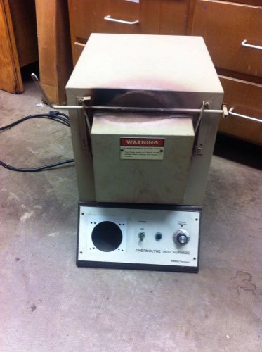 Thermolyne Type 1500 Benchtop Laboratory Furnace dq