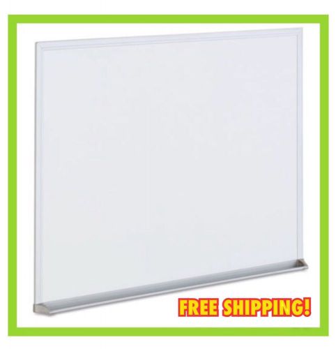 NEW Dry Erase Board, 48 x 36, (4ft x 3ft) Satin-Finished Aluminum Frame