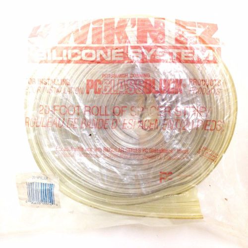 KWIK&#039;N EZ SILICON SYSTEM, 20 FOOT X 3 1/4&#034; ROLL OF SPACER STRAP
