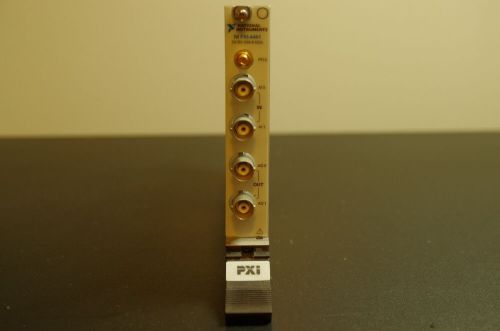 National Instruments PXI 4461 Dynamic Signal Acquisition and Generation Unused