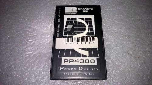 Dranetz BMI TASKCard PQ Plus PQ-Plus Task card PP1