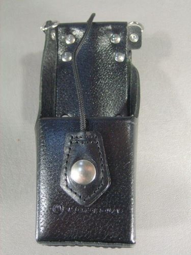 Motorola NNTN4117 NNTN4117A leather carry case XTS2500 XTS1500, MT1500, PR1500