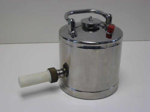 Perkin Elmer Model 6 Liquid Nitrogen Dewar Small Capacity