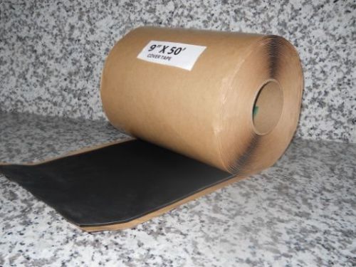 Modcona Supply EPDM Black or White Cured Cover Tape 12&#034; x 50&#039;