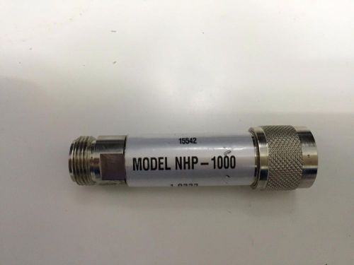 MINI CIRCUITS HIGH PASS FILTER NHP-1000 1000-3000MHz 50 ohm