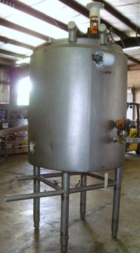 A&amp;B Process Systems 300 gallon Jacketed Mix Tanks Stainless Steel Sanitary