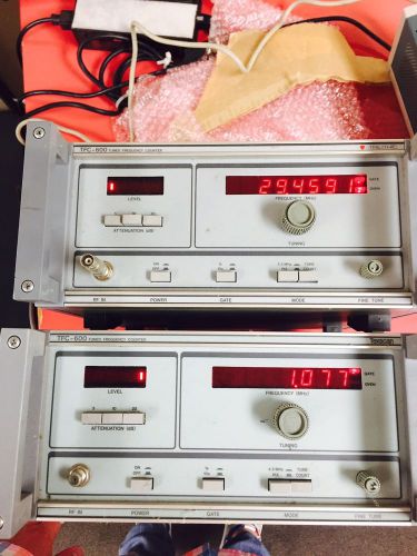 Trilithic TFC-600 Tuned Frequency Counter and Texscan TFC-600