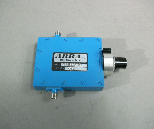 Arra Variable Attenuator Model T9844-20 Free Shipping - New