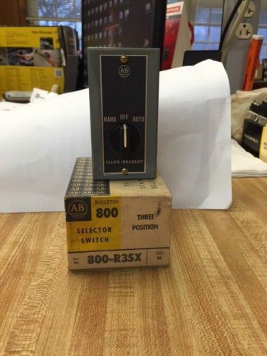 Allen-Bradley #800-R3SX Three Postion Selector Switch