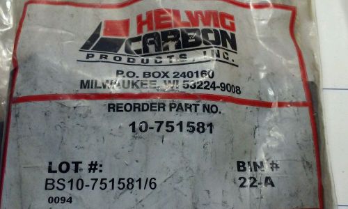 Helwig Carbon 10-751581 DC Motor Brush,3 packs of 4 Factory Sealed!! NOS