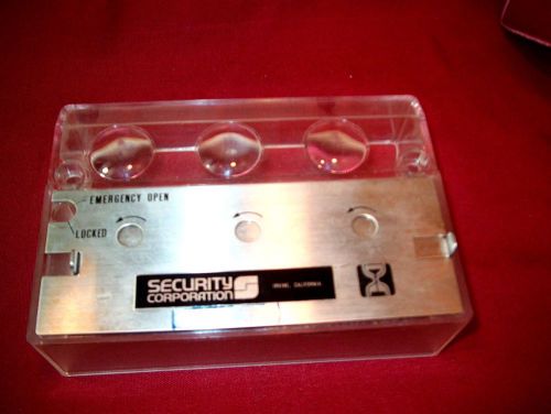 3 movement time lock cover Security corp