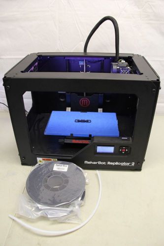 Makerbot Replicator 2 3D Printer with 219 Hours + Full Spool of PLA Filament