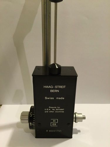 Haag-Streit R900 Goldmann Tonometer with Prism and Tonometer Mount