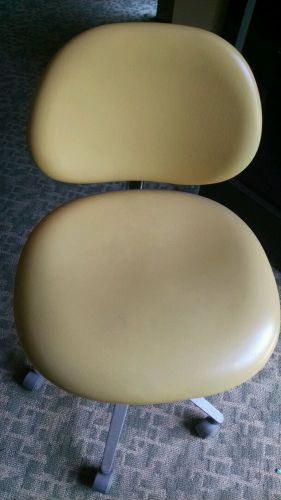 Used Adec 1601 Chamois Doctor&#039;s Stool Upholstery