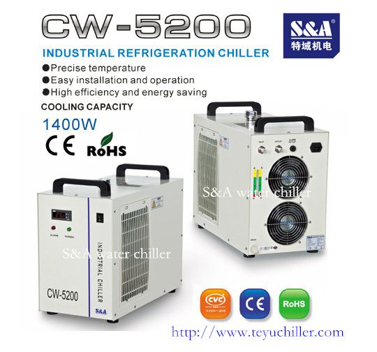 Recirculating cooler/chiller cw-5200 1400w  for sale