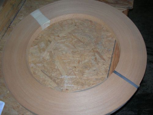 Figured anegre edge banding wood veneer. 5/64&#034; x 1 3/8&#034;, 328 lin. ft. for sale